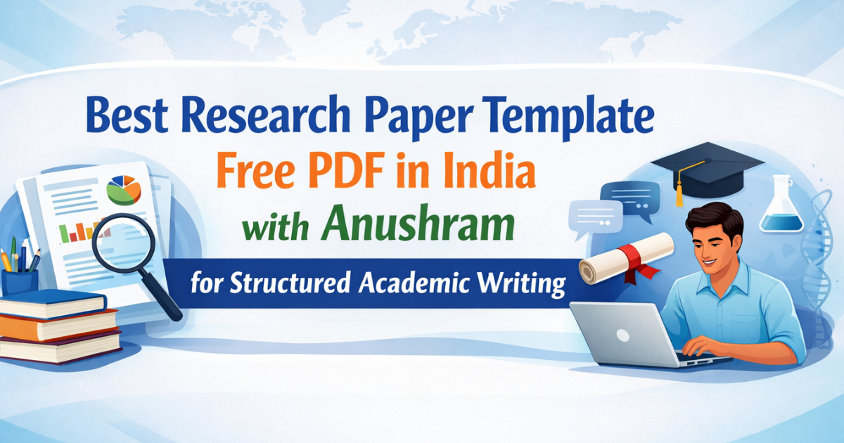 Best Research Paper Template Free PDF in India with Anushram for ...