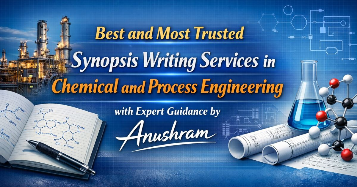 Best and most trusted synopsis writing services in chemical and process ...