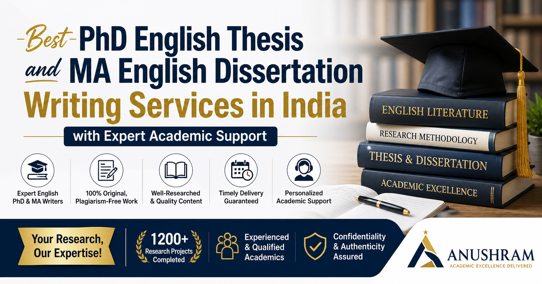 Best PhD English Thesis and MA English Dissertation Writing Services in ...