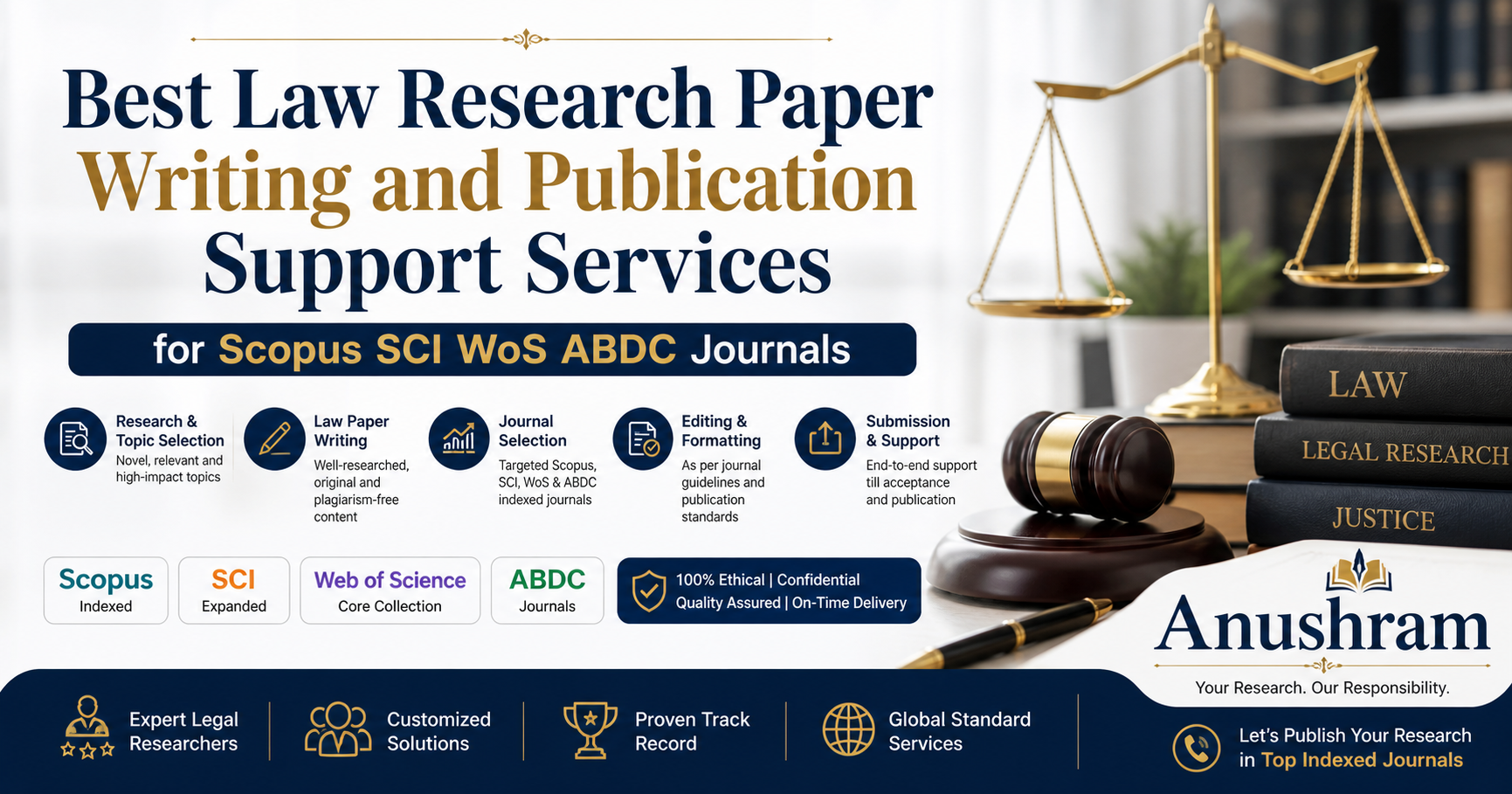 Best law research paper writing and publication support services for ...
