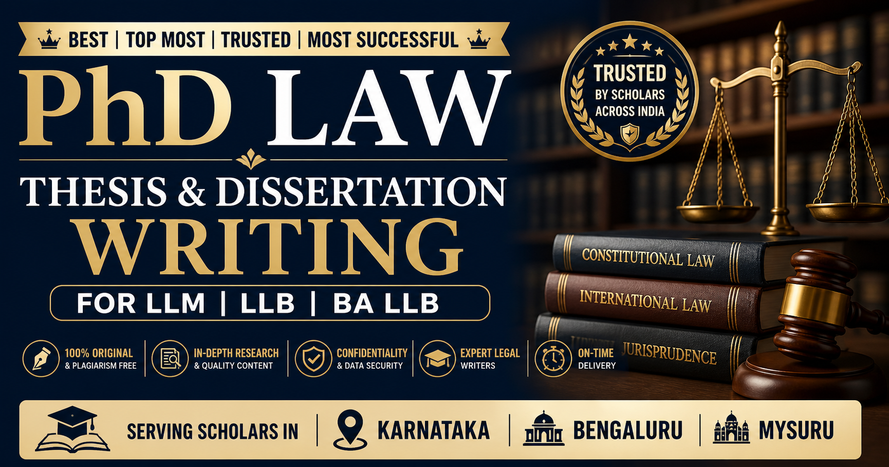 Best Top Most Trusted Most Successful PhD Law Thesis and Dissertation ...