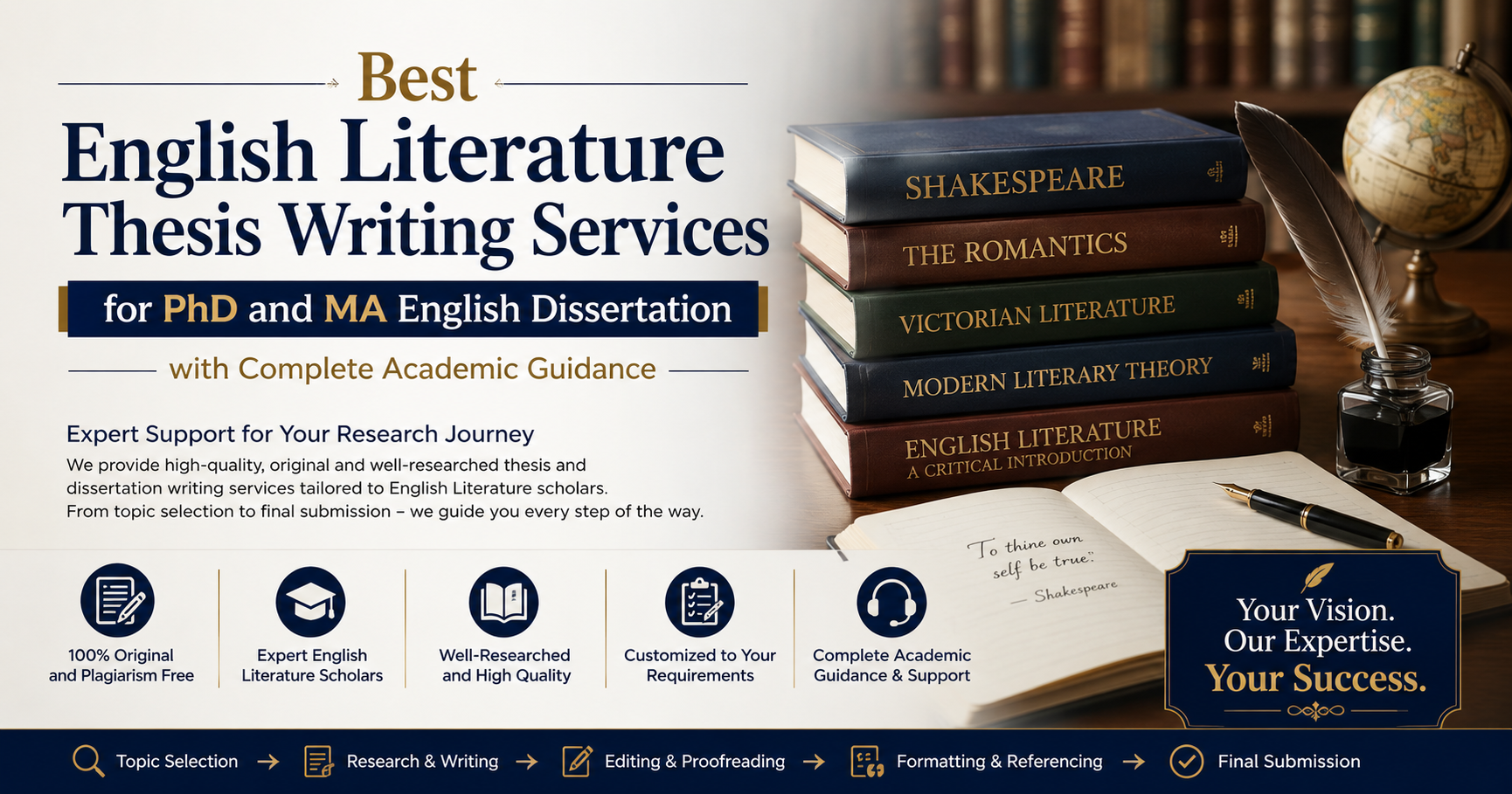 Best English Literature Thesis Writing Services for PhD and MA English ...