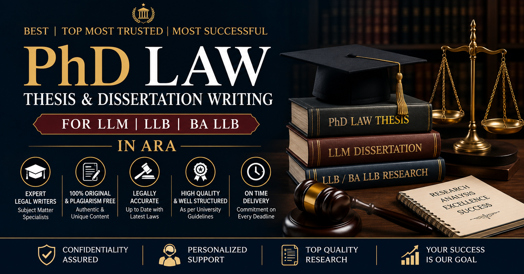 Best Top Most Trusted Most Successful PhD Law Thesis and Dissertation ...