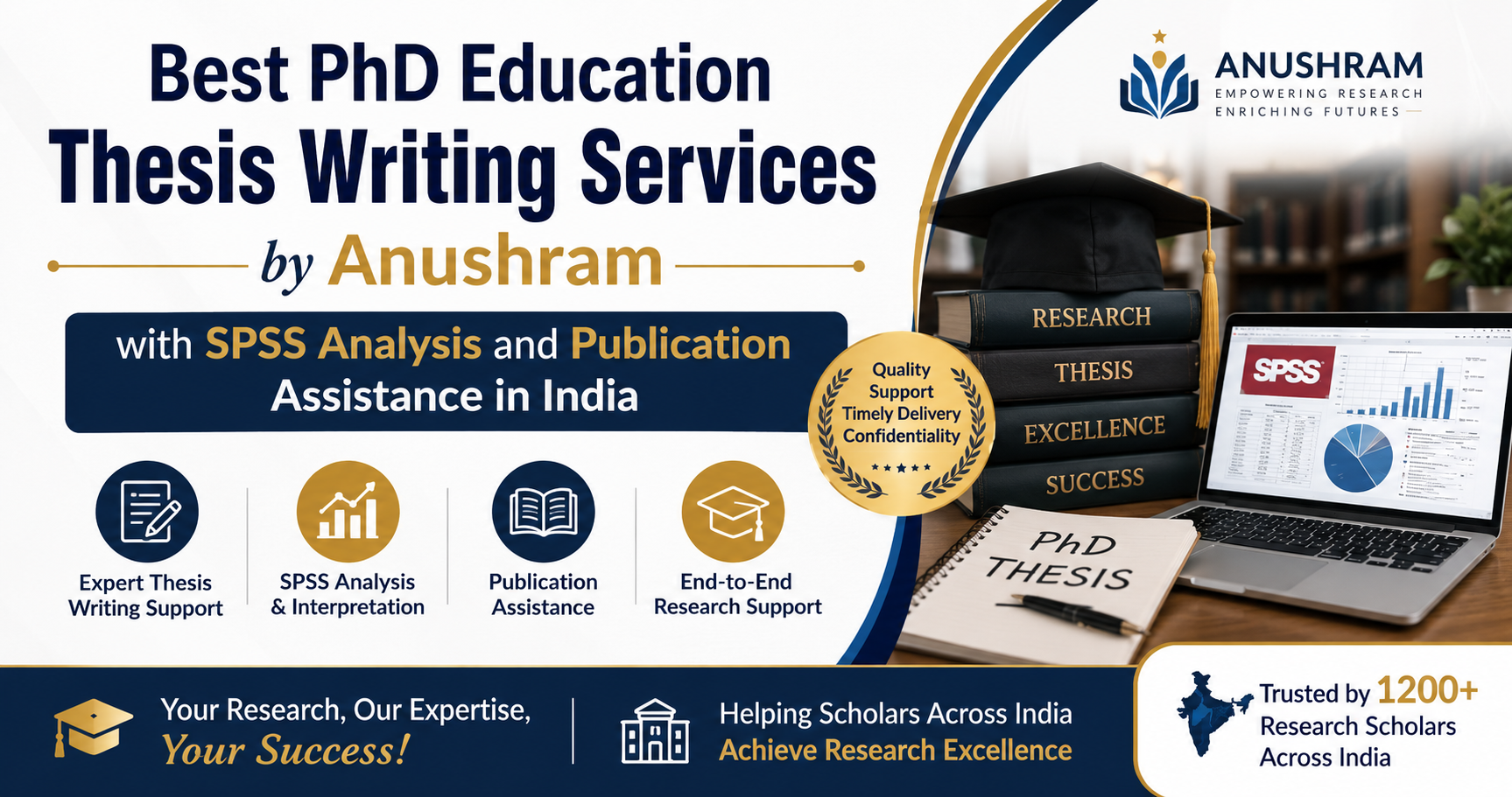 Best PhD Education Thesis Writing Services by Anushram with SPSS ...