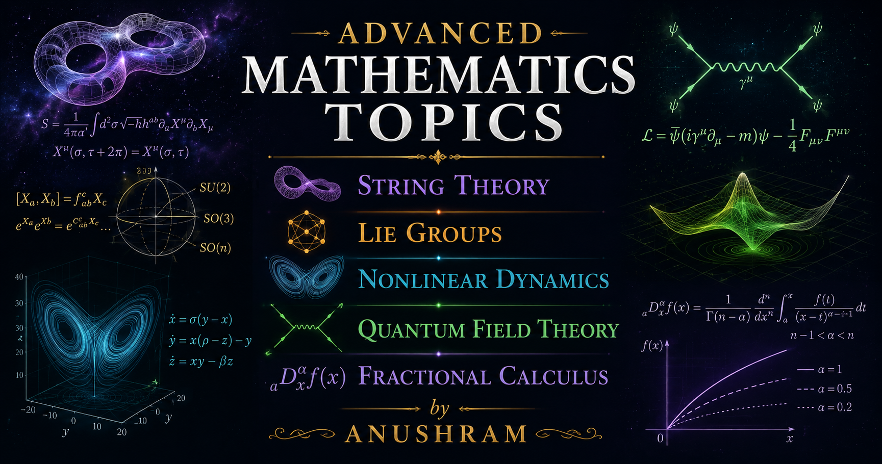 Advanced Mathematics Topics String Theory Lie Groups Nonlinear Dynamics ...