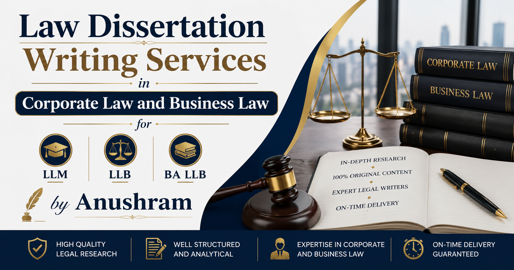 Law Dissertation Writing Services in Corporate Law and Business Law for ...