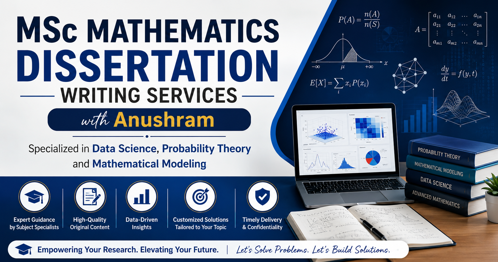 MSc Mathematics Dissertation Writing Services with Anushram for Data ...