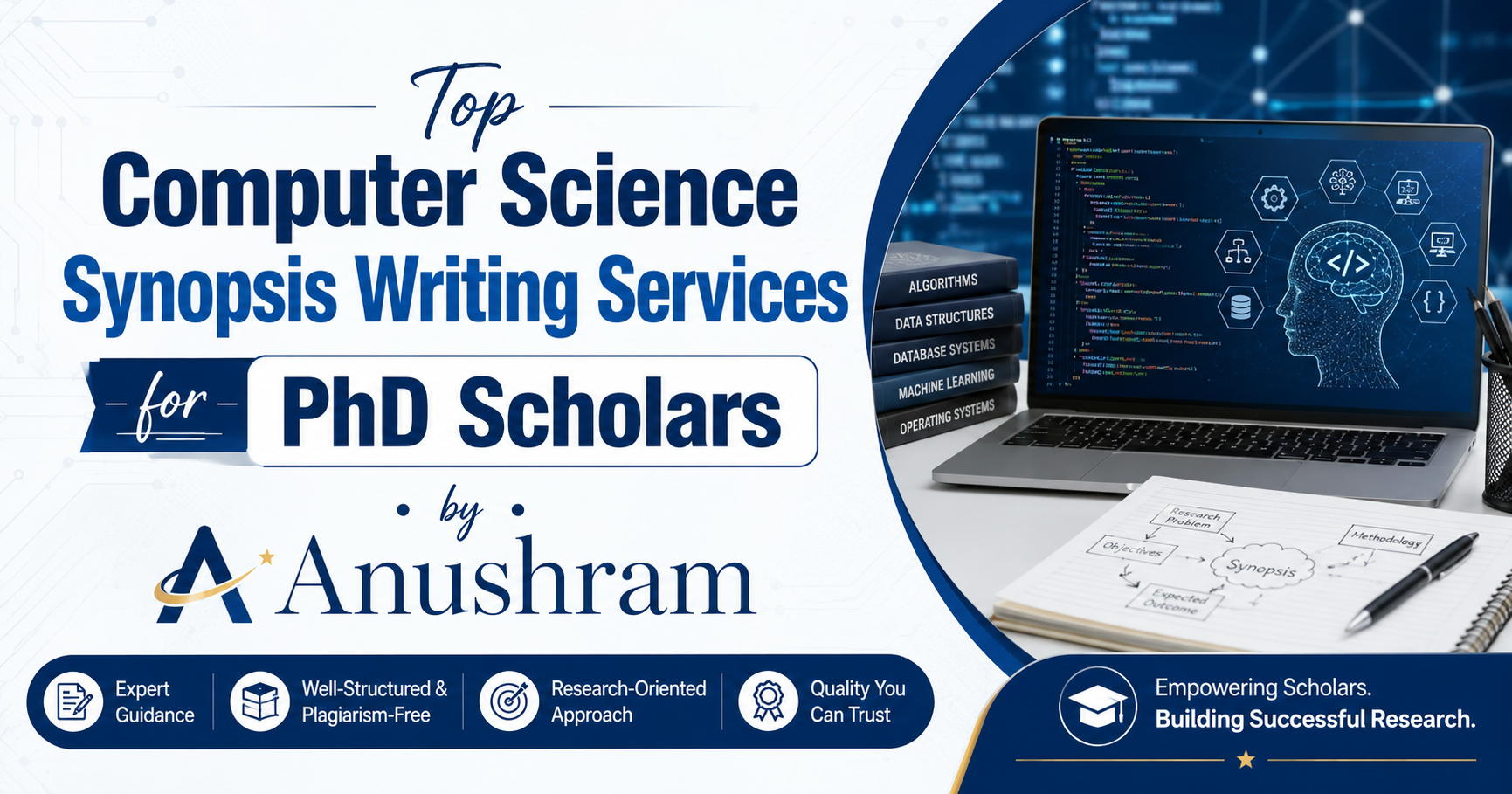 Top Computer Science Synopsis Writing Services for PhD Scholars by Anushram
